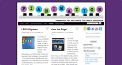 Desktop Screenshot of pianimation.com